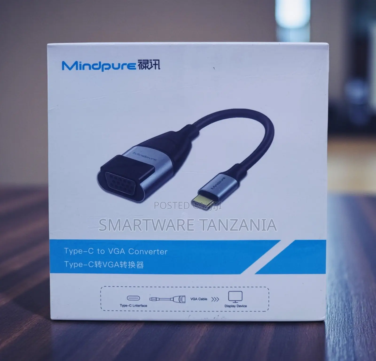 Mindpure Usb-c To Vga Converter Adapter For Laptop Monitor