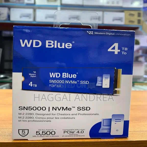 Wd Blue Sn5000 4tb Nvme SSD