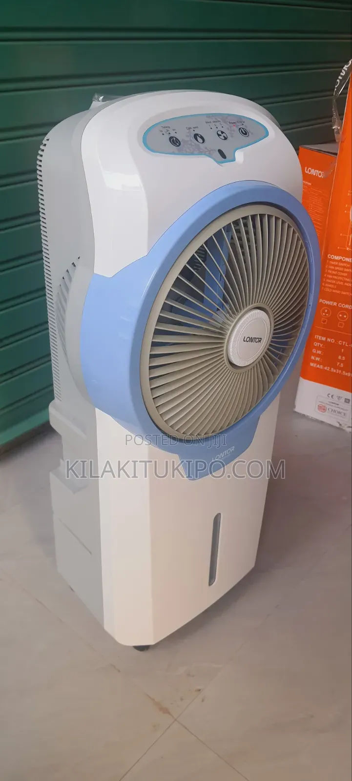 Cooling Fan 'Water Air Cooler 12"Ac/Dc