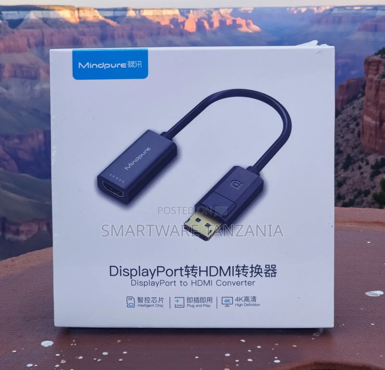 Mindpure Displayport To Hdmi Converter Plug And Play