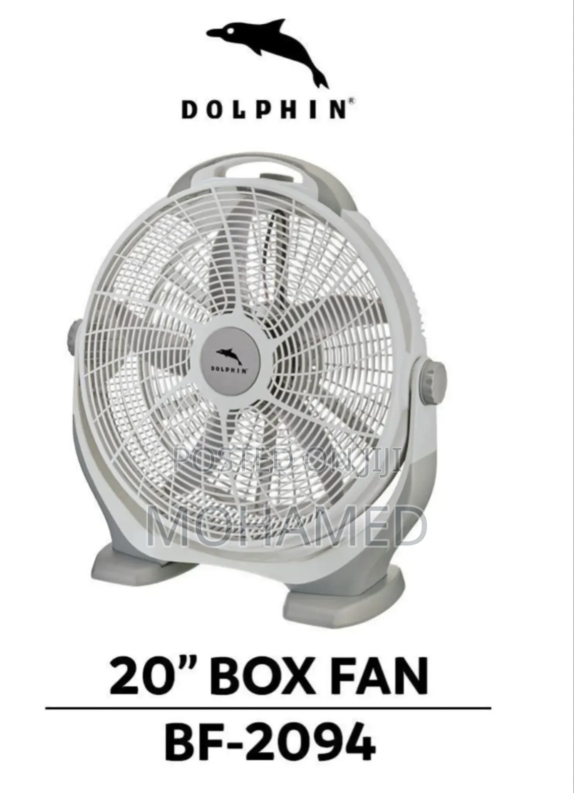 “Feni Kali Ya 20” Kwa Bei Nafuu – Dolphin Box Fan Inapuliza Hatari