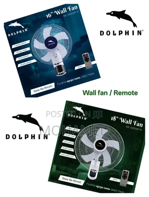 “Feni Ya Ukutani Na Remote – Dolphin 18”