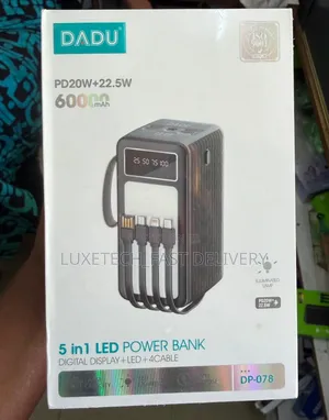 Dadu Dp-078 Original Power Bank 60000mah