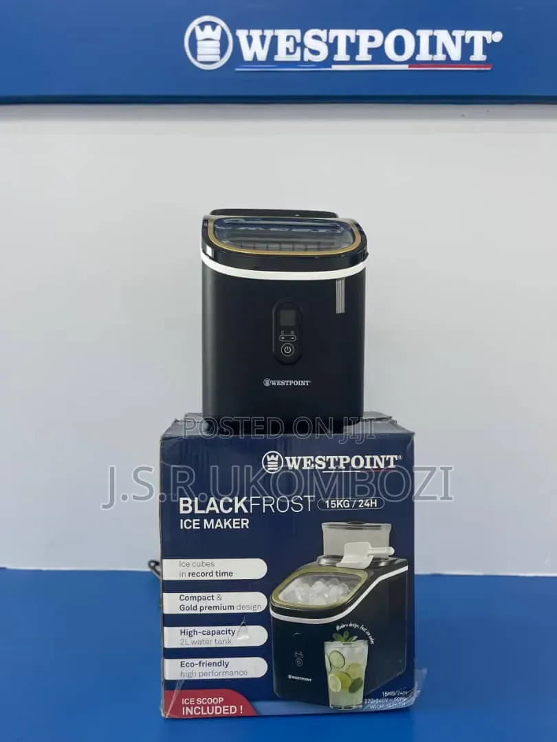 West Point Ice Maker
Capacity : 30kg/24hrs
Model Wich 3025.