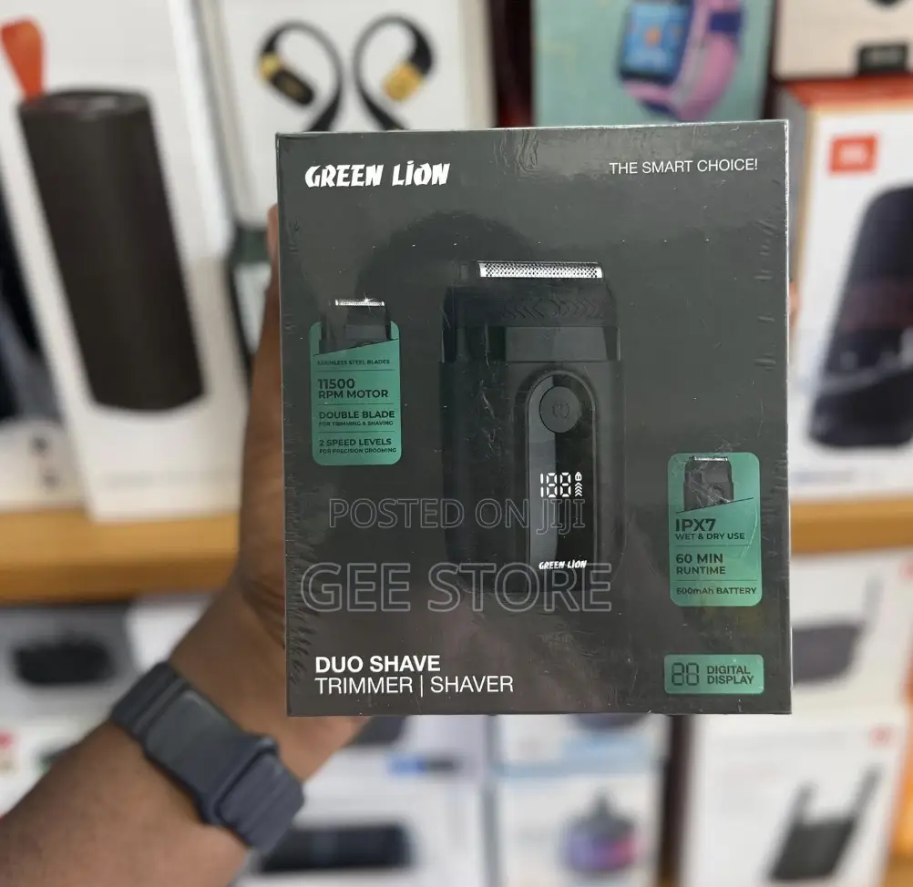 Green Lion Duo Shaver - Hair Trimmer Shaver