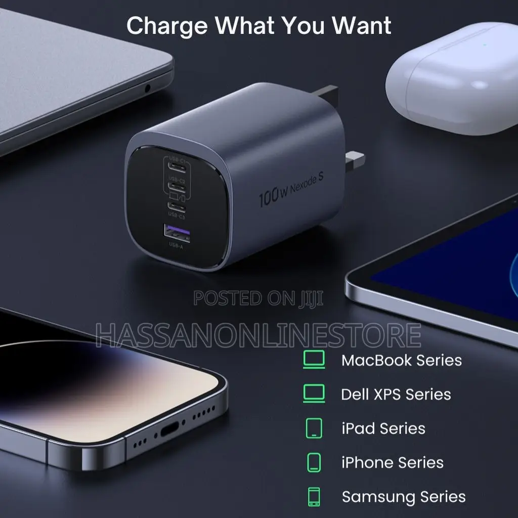 Ugreen Nexode S 100w 4-Port Gan Fast Charger