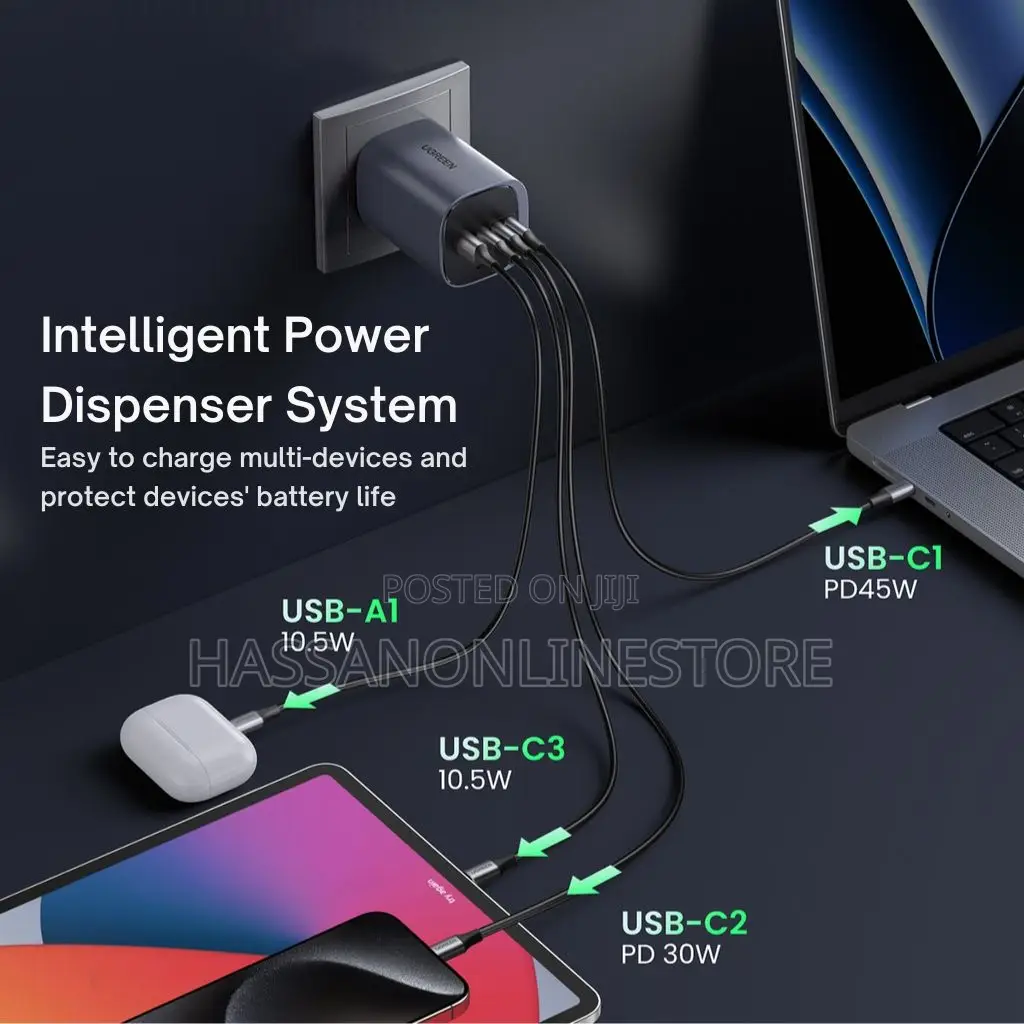 Ugreen Nexode S 100w 4-Port Gan Fast Charger