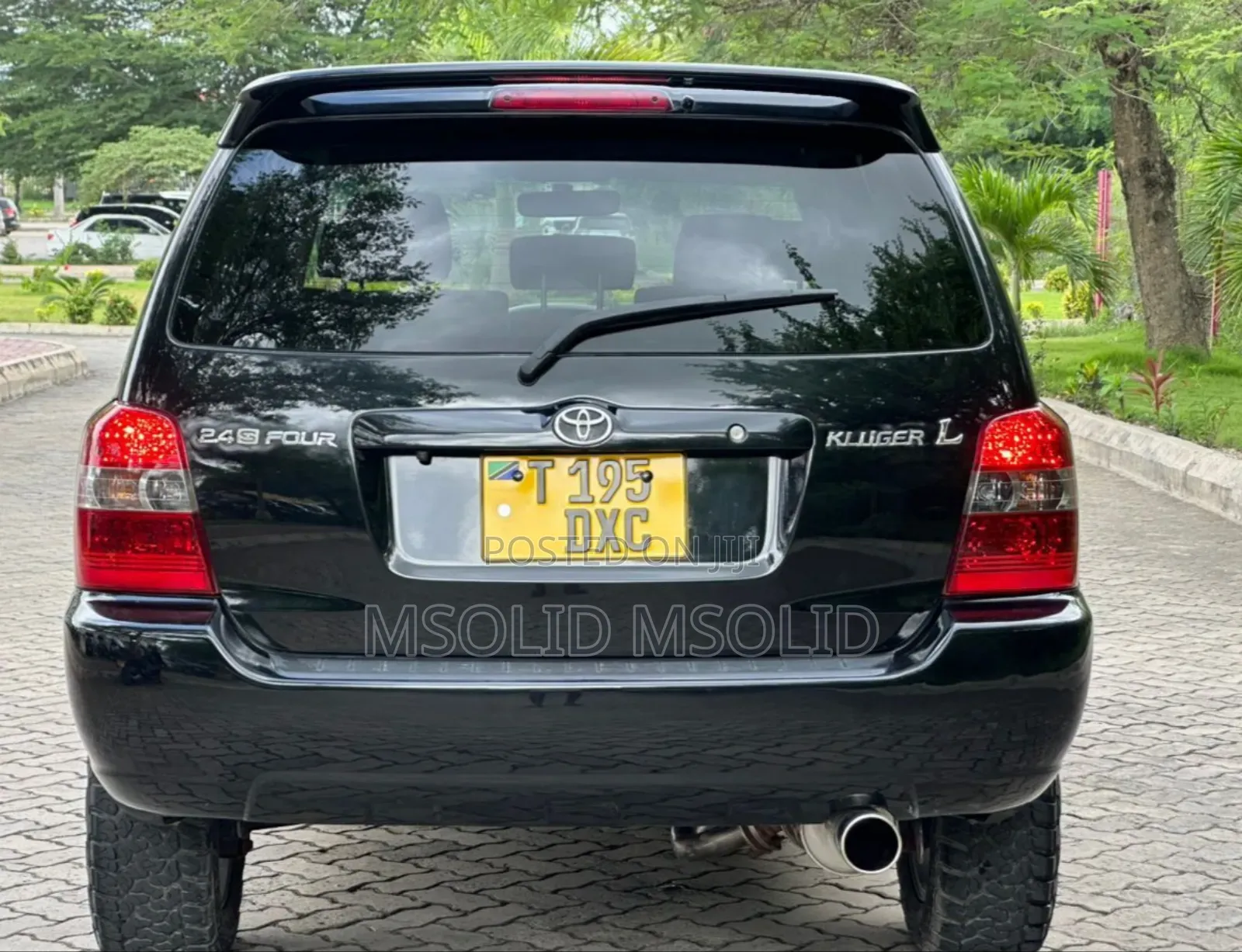 Toyota Kluger 2005 Black