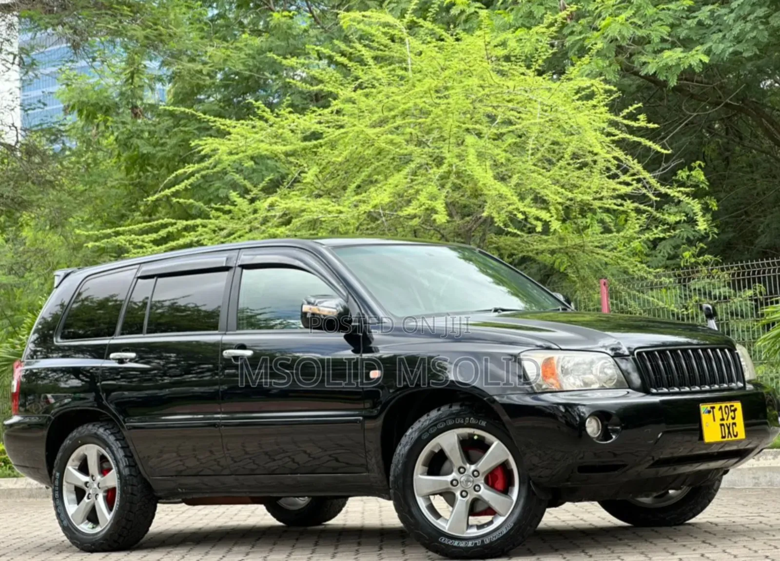 Toyota Kluger 2005 Black