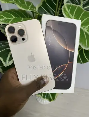 New Apple iPhone 16 Pro Max 256 GB Gold