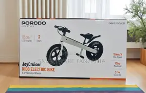 Porodo Joycruiser Kids Electric Bike 15km/H 3 Gears Ages 3-14