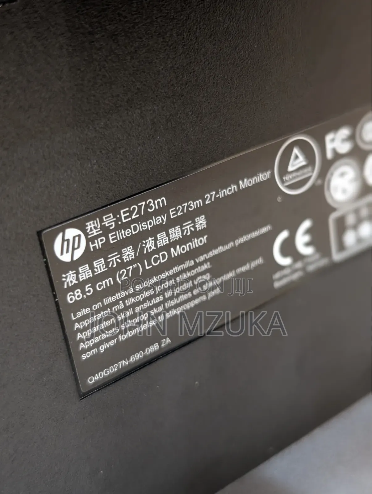 Hp Monitor 27 Inches