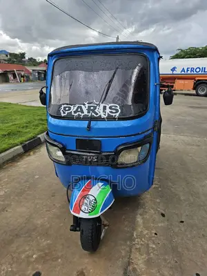 TVS King Deluxe Plus iTouch Start 2024 Blue
