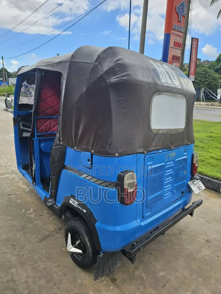 TVS King Deluxe Plus iTouch Start 2024 Blue