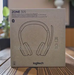 Logitech Zone 305 Bluetooth Headset Noise Cancel Usb Receiver