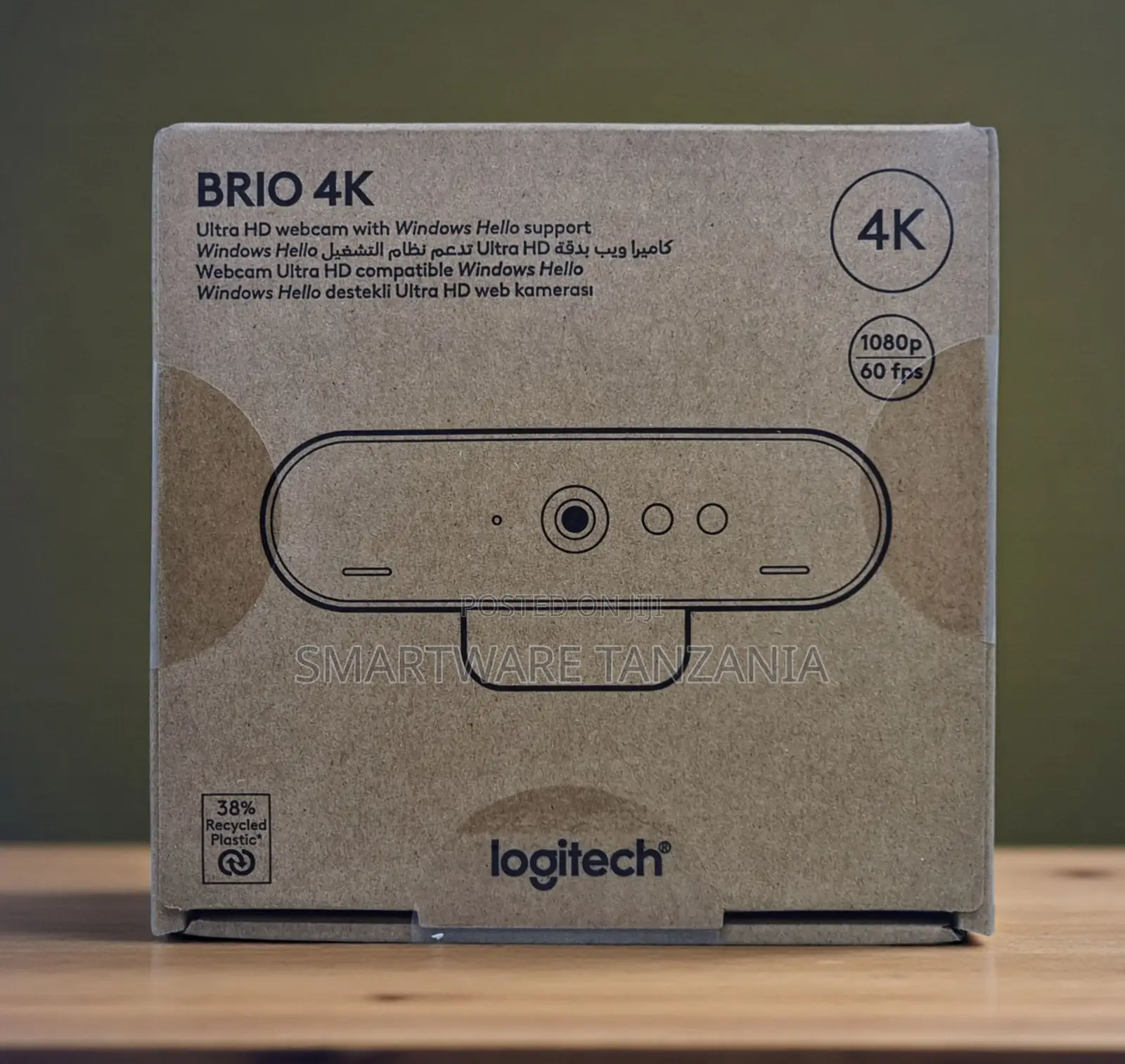 Logitech Brio Ultra Hd Webcam Windows Hello 1080p 60fps