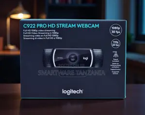 Logitech C922 Pro Hd Stream Webcam 1080p 30fps Tripod Incl