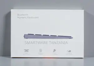Slim Bluetooth Numeric Keyboard Cnc Aluminum Rechargeable
