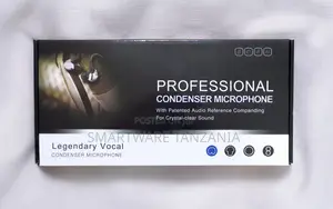 Legendary Vocal Pro Condenser Mic Crystal Clear Audio Quality