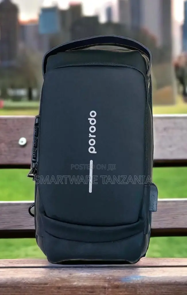 Porodo Anti-theft Backpack Waterproof Smart Bag For Travel