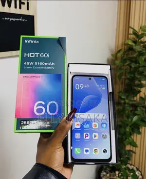 New Infinix Hot 60i 128 GB Blue