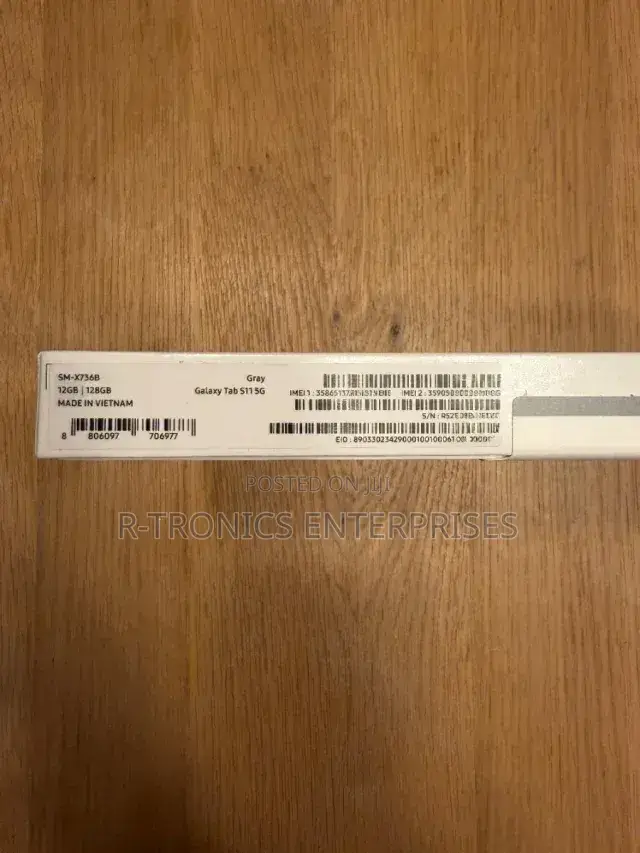 New Samsung Galaxy Tab S11 5G 256 GB Black