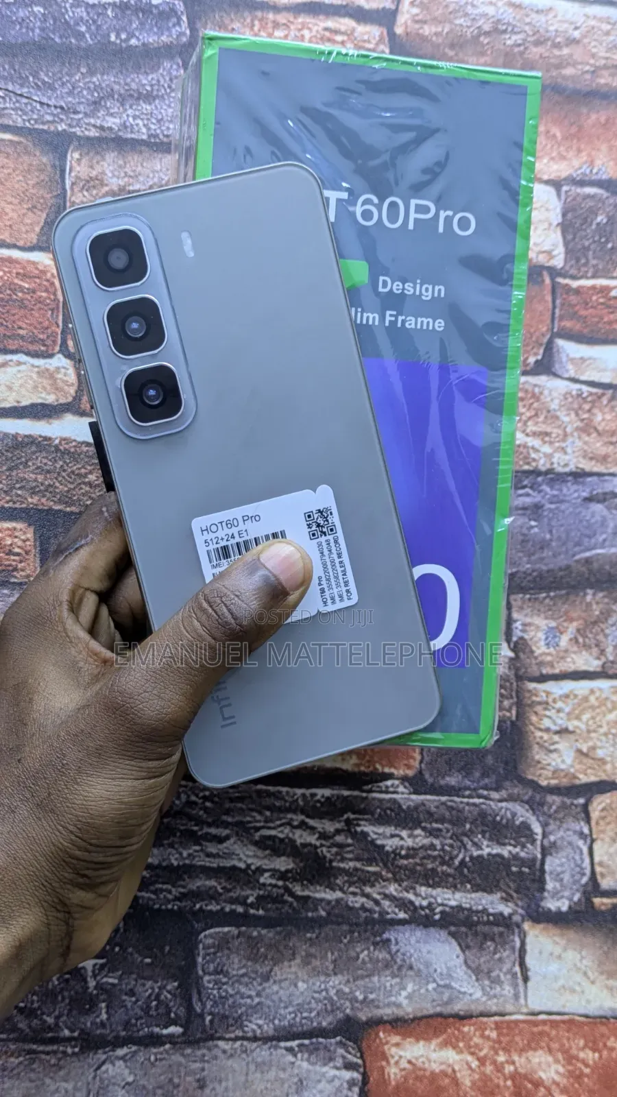 New Infinix Hot 60 Pro 256 GB