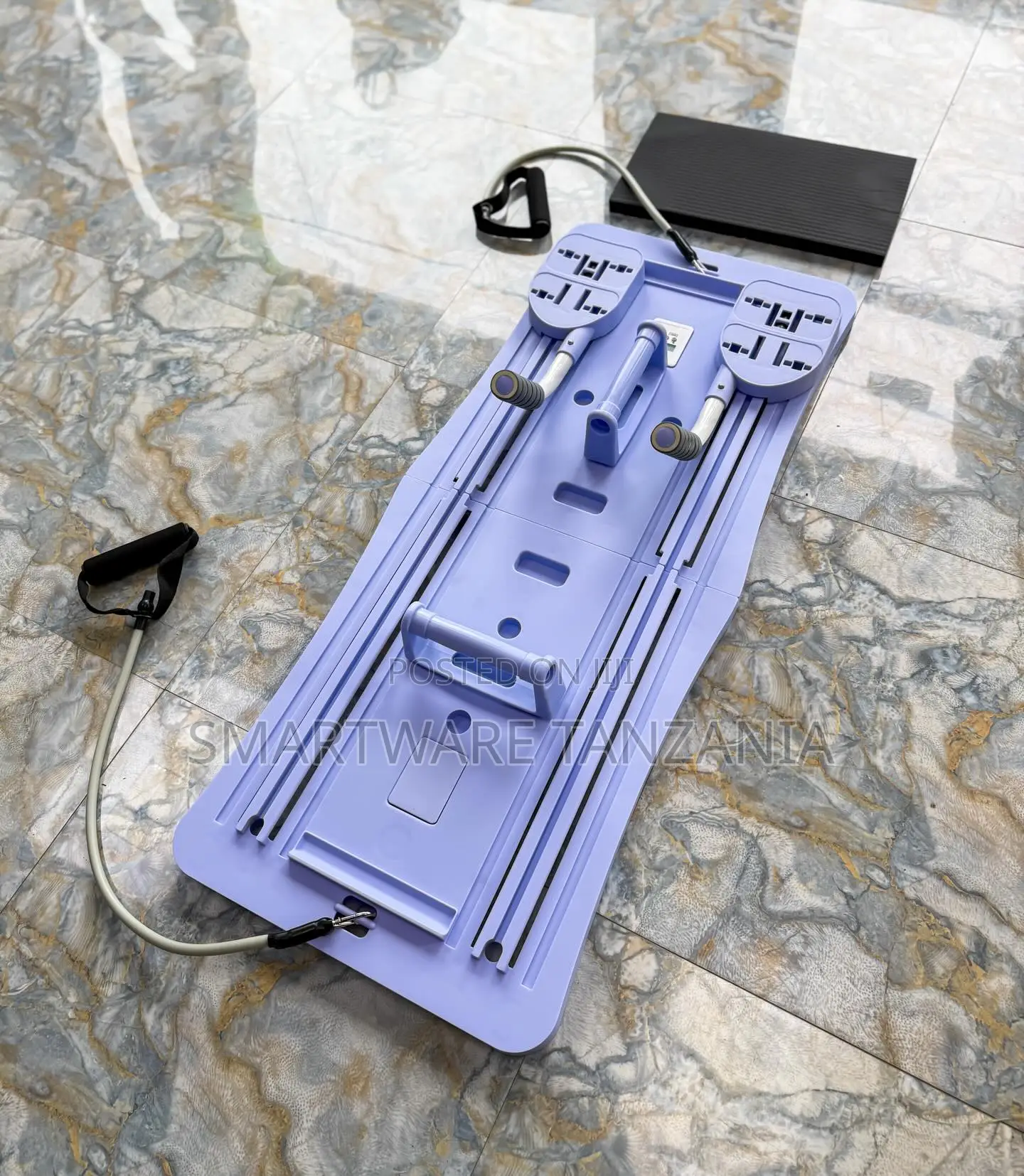 Pilates Board, Pilates Reformer Equipment With Resistance Bands
