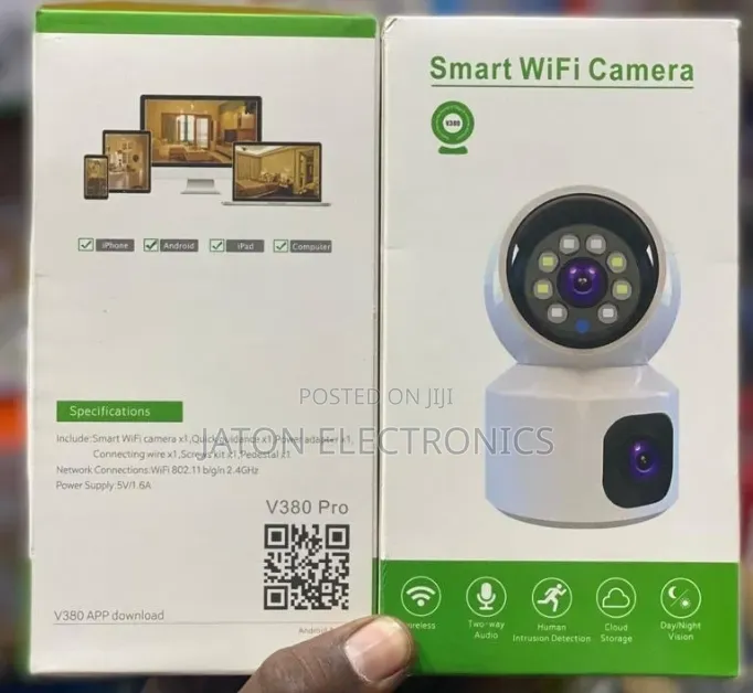 Smart Wifi Camera 2lens 360°
