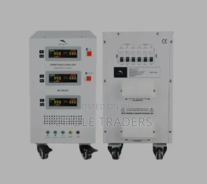 10kva Dolphin Three-Phase Digital Voltage Stabilizer (Servo Motor)