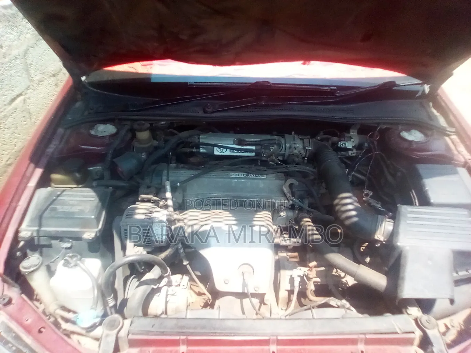 Toyota Vista 1998 Red