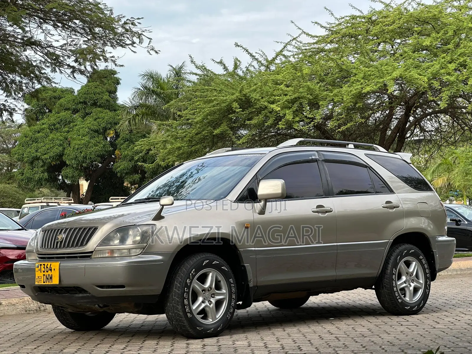 Toyota Harrier 2001 Silver