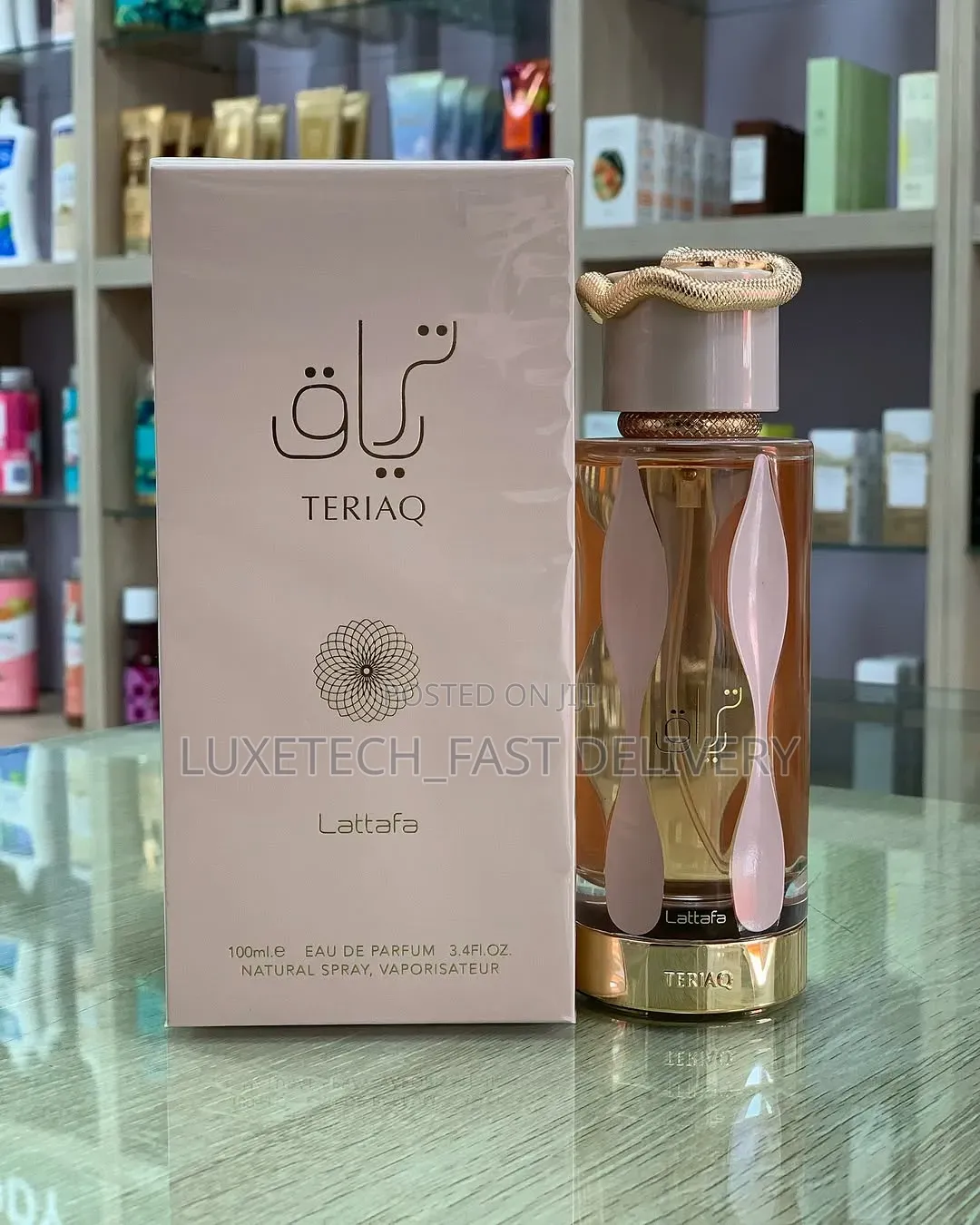 Lattafa Teriaq Eau De Parfum, a Unisex Arabian Fragrance