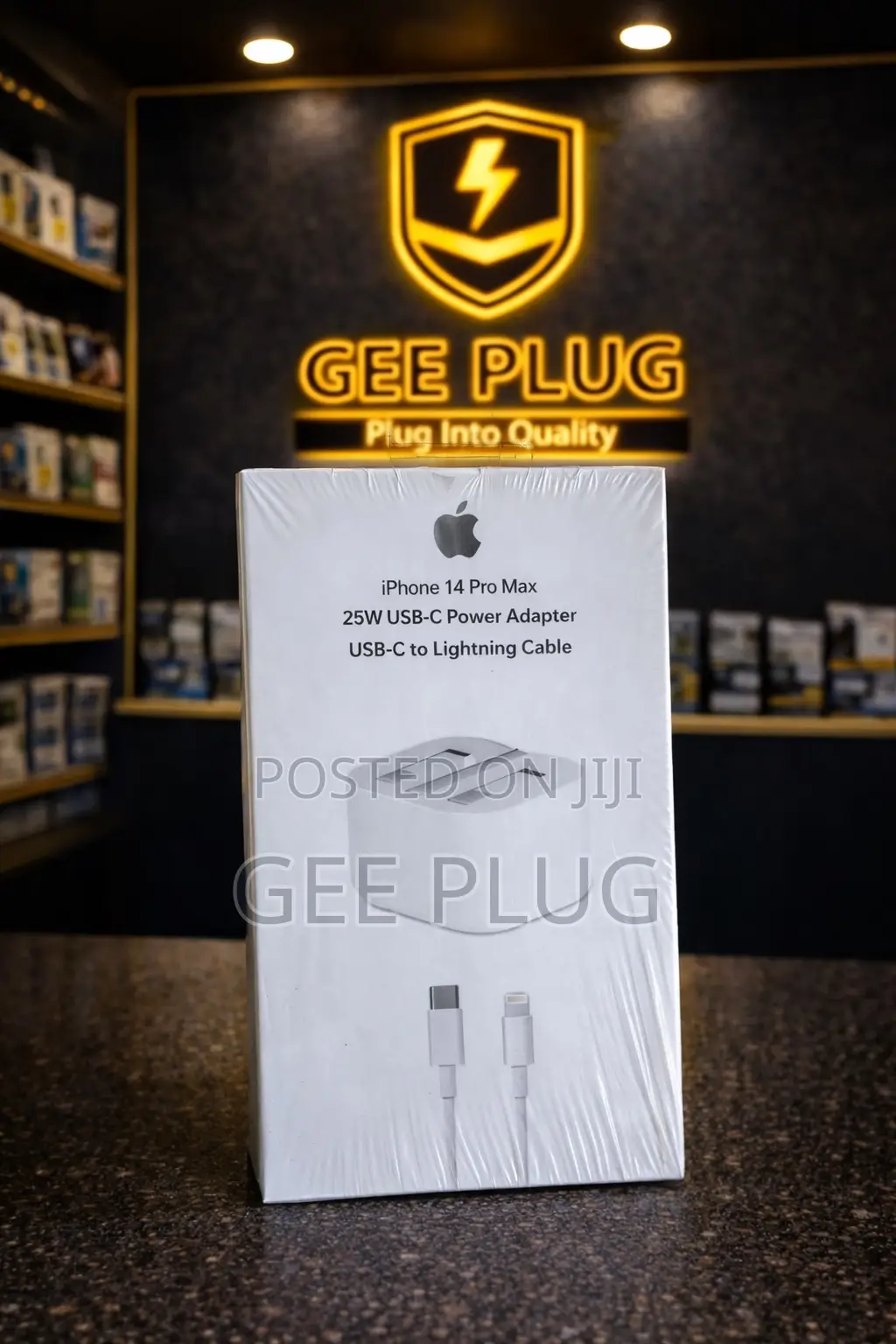 iPhone 14 Pro Max 25w Fast Charger (Usb-C to Lightning)