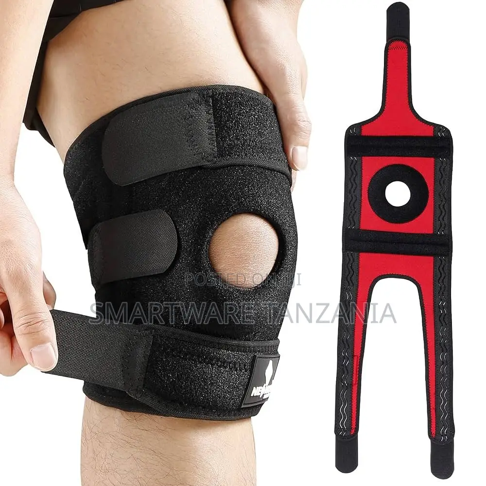 Open-knee Brace With Dual Velcro Straps For Pain Relief
