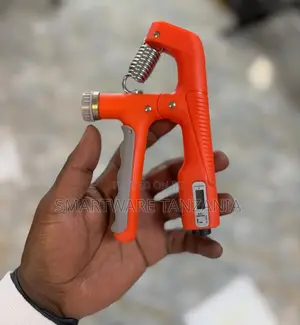Adjustable Hand Grip Strengthener With Digital Counter Red