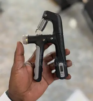 Heavy-duty Hand Grip Trainer With Rep Counter In Black