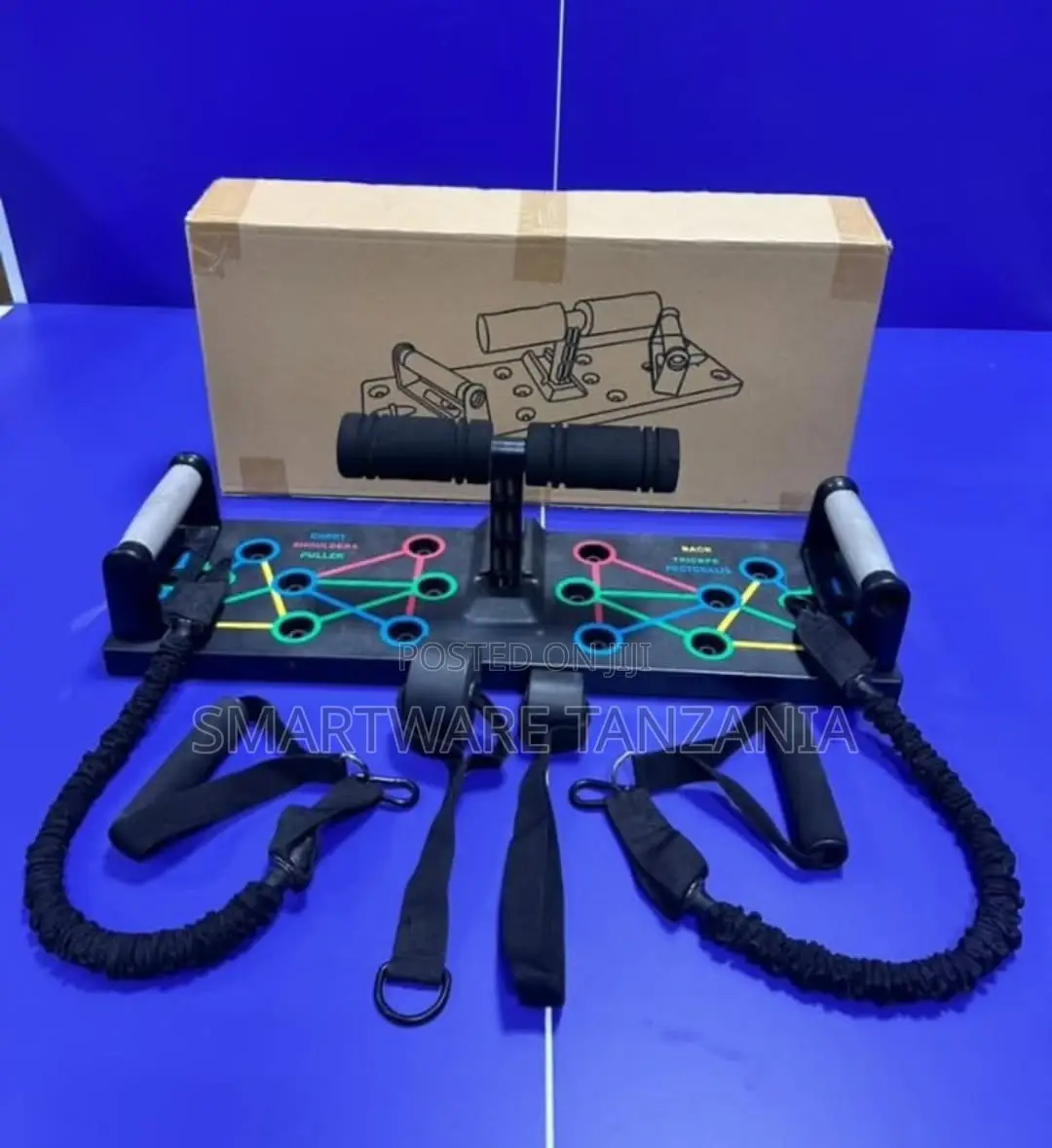 Push-up Board System With Full Band And Handle Accessory