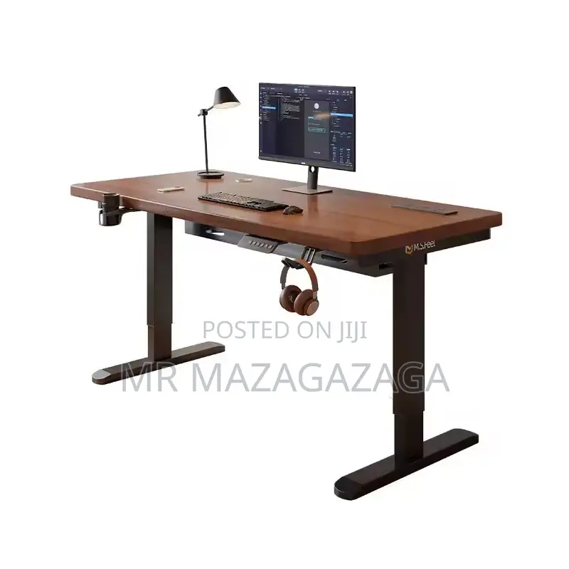 Durablesolid Wood Electric Lifting Table