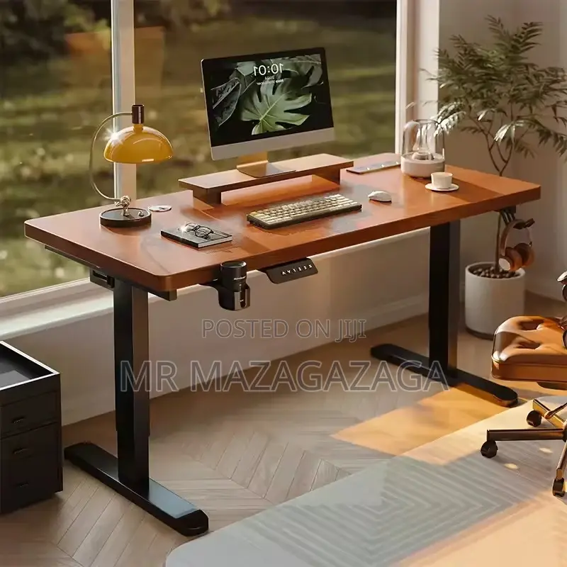 Durablesolid Wood Electric Lifting Table