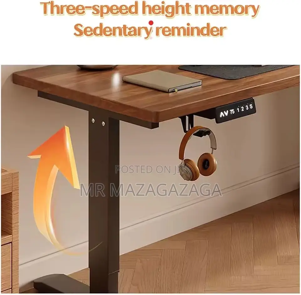 Durablesolid Wood Electric Lifting Table