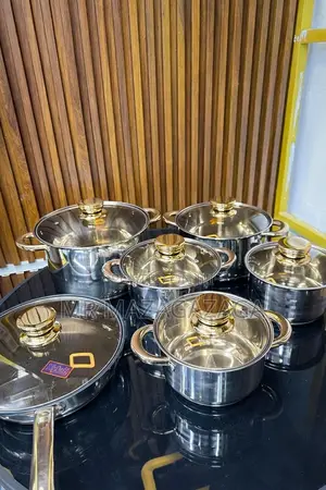 Flanek (Flk-3) 6-Piece Stainless Steel Cookware Se