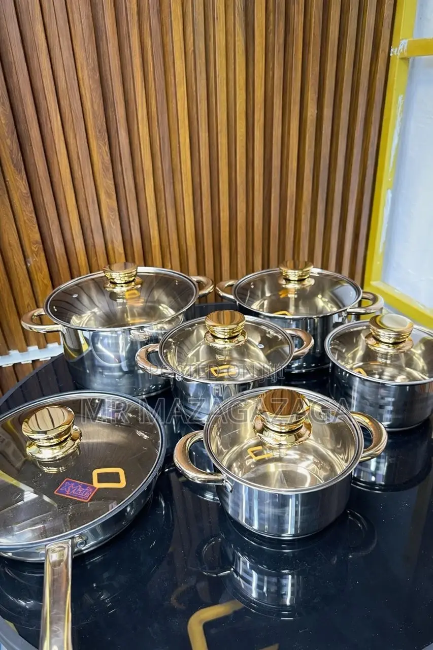 Flanek (Flk-3) 6-Piece Stainless Steel Cookware Se