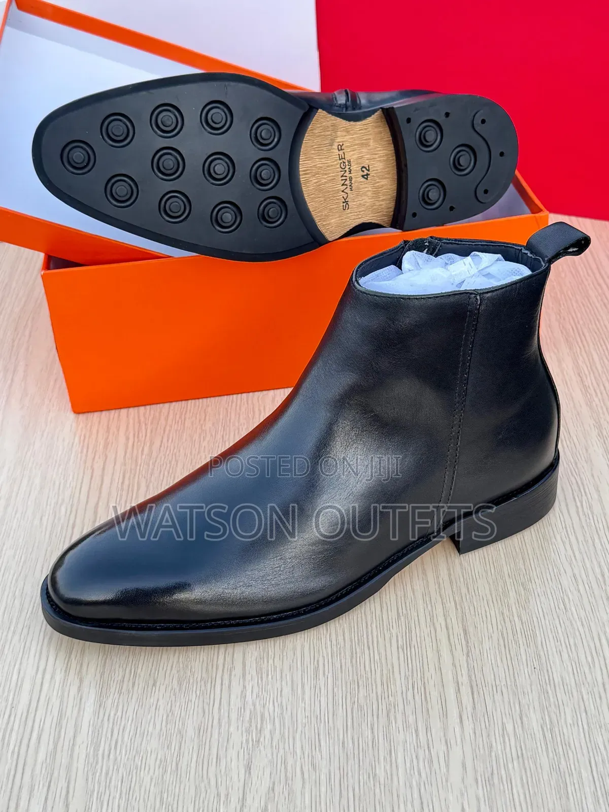 Men's Leather Shoes or Boots or Footwears Skanger Branded