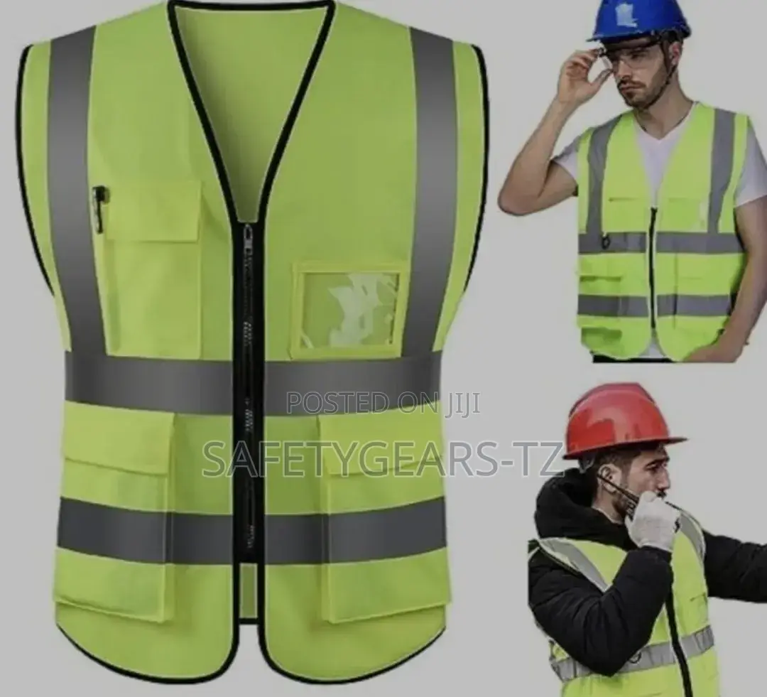High Visibility Executive Reflective Vest 5 Pockets