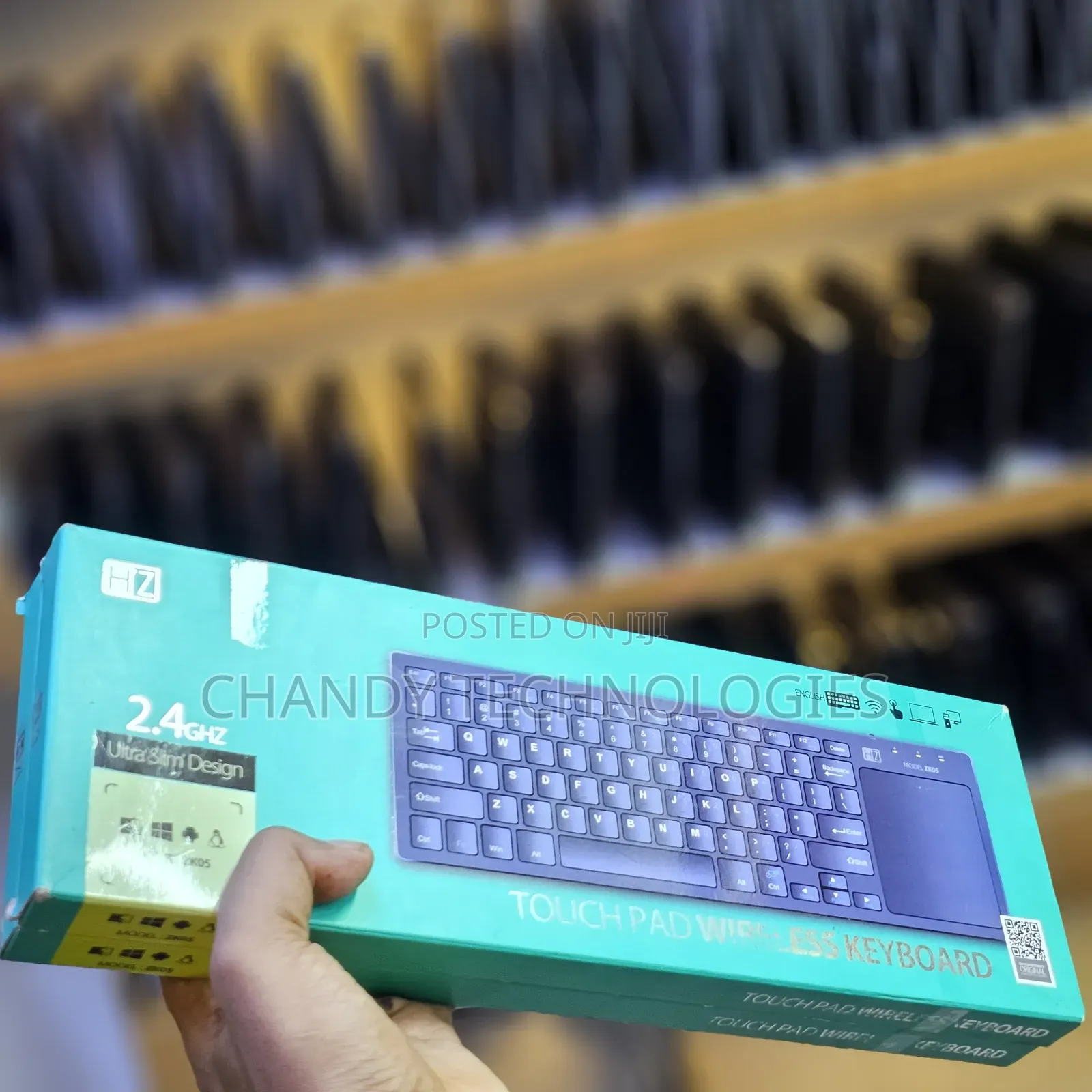 Heatz Zk05 Touchpad Wireless Keyboard