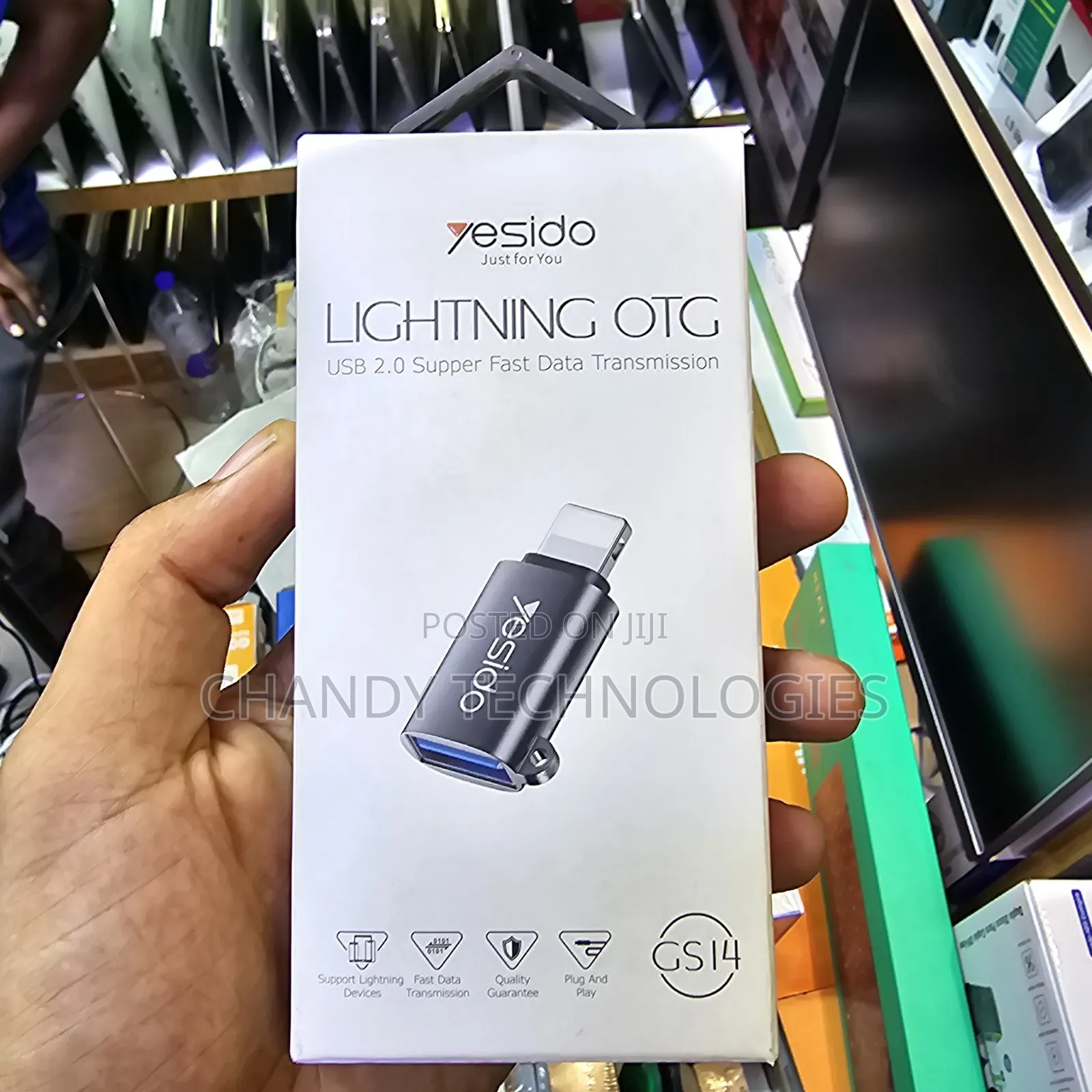 Yesido Gs14 Lightning to Usb 3.0 Otg Adapter.