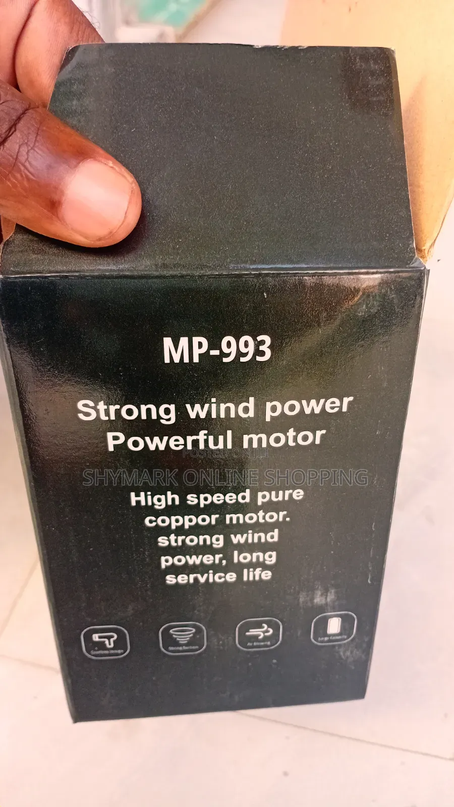Maxtop Violent Fan Mp-993 (Powerful Lithium Blower)