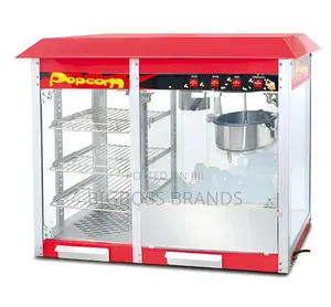 Popcorn Machine Warming Showcase