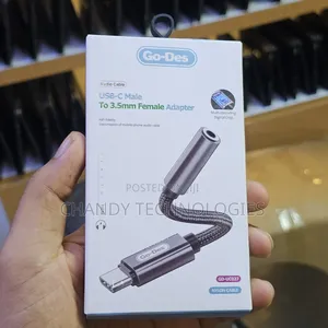 Go-Des Gd-Uc027 Usb-C to 3.5mm Audio Adapter.